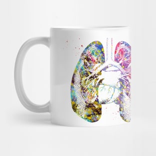 Lungs and Heart Mug